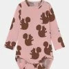 Mini Rodini SQUIRRELS - Body - Pink -Mini Rodini shop bd39a65c01d34be39e36f37338c0e6dd
