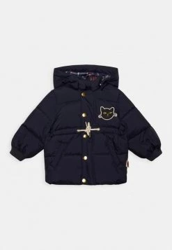 Mini Rodini CAT PATCH PUFFER UNISEX - Winter Jacket - Navy