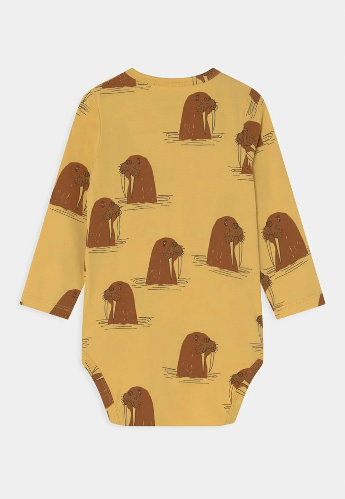 WALRUS UNISEX - Body - yellow Mini Rodini WALRUS UNISEX - Body - Yellow -Mini Rodini shop bec92f5ba9f24f5d9069096bc1199f1b
