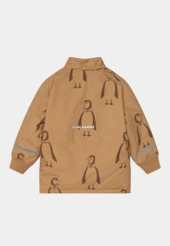 Mini Rodini PENGUIN UNISEX - Winter Coat - Beige -Mini Rodini shop c66bdf3d71824b6fae96b0abbec42078