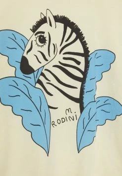 Mini Rodini ZEBRA TEE UNISEX - Sports T-shirt - Offwhite -Mini Rodini shop c6df331c99b447e18889f0be8e2a561a