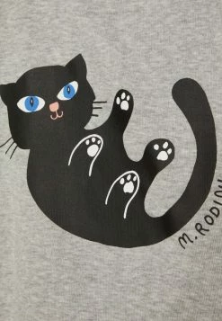 Mini Rodini BABY CAT TEE UNISEX - Print T-shirt - Grey Melange 4 Mini Rodini BABY CAT TEE UNISEX - Print T-shirt - Grey Melange -Mini Rodini shop c80c1d76b2a1465091ad5812736fe0c7