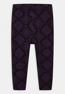 Mini Rodini SNAKESKIN - Leggings - Trousers - Purple