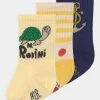 Mini Rodini ANCHOR 3 PACK UNISEX - Socks - Multi-coloured -Mini Rodini shop cc8831d456a6446a94f81e28ee65e86e