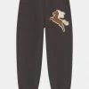 Mini Rodini HORSES SWEATPANTS UNISEX - Trousers - Black -Mini Rodini shop cd9ef9a75e074e01996e0c4e6446ab30