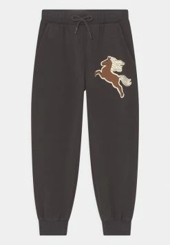 Mini Rodini HORSES SWEATPANTS UNISEX - Trousers - Black