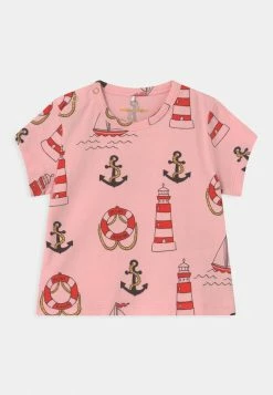 Mini Rodini LIGHTHOUSE TEE - Print T-shirt - Pink
