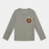 Mini Rodini HORSES PATCH UNISEX - Long Sleeved Top - Grey Melange -Mini Rodini shop ce48e453635f423b9f10dfc1b34ed058