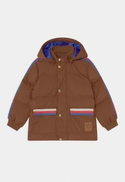 Mini Rodini PICO PUFFER UNISEX - Winter Coat - Brown