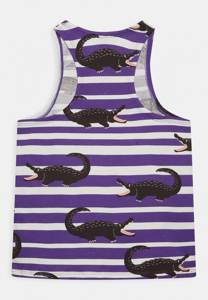 CROCODILE TANK UNISEX - Top - purple Mini Rodini CROCODILE TANK UNISEX - Top - Purple -Mini Rodini shop d19c369c1d344dc38232104562454e89