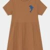 Mini Rodini DOLPHIN - Jersey Dress - Brown 2 Mini Rodini DOLPHIN - Jersey Dress - Brown -Mini Rodini shop d1bc1c55310043589a52b48b55790c6d