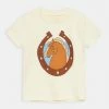 Mini Rodini HORSES TEE UNISEX - Print T-shirt - Off White -Mini Rodini shop d51e77e6f69141008d4d5e46a8800a81