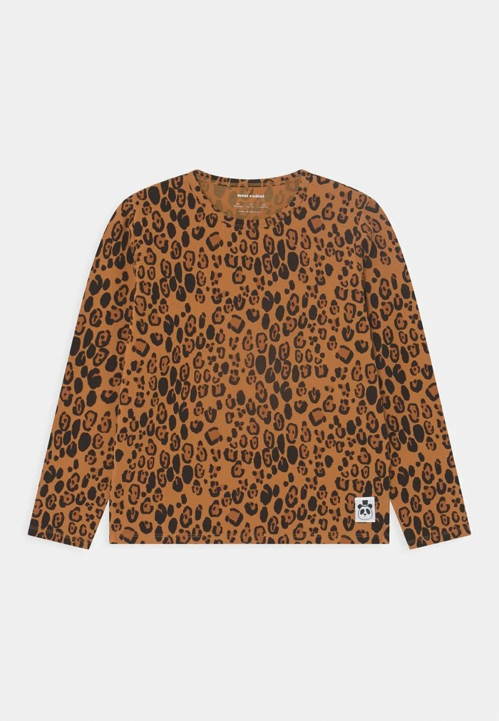 BASIC LEOPARD TEE UNISEX - Long sleeved top - beige Mini Rodini BASIC LEOPARD TEE UNISEX - Long Sleeved Top - Beige -Mini Rodini shop d653cc997cdc40659872a7af4c16e355