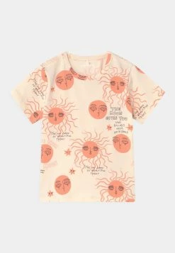 Mini Rodini MOON AND SUN TEE UNISEX - Print T-shirt - Pink