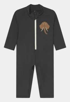 Mini Rodini ELEPHANT UV SUIT UNISEX - Swimsuit - Black
