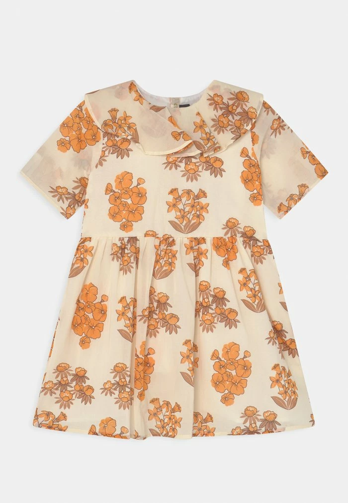 FLOWERS DRESS - Shirt dress - beige Mini Rodini FLOWERS DRESS - Shirt Dress - Beige -Mini Rodini shop dd6c84fdc0ba4b1ca2dfac55509fc63b