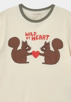 Mini Rodini WILD AT HEART TEE UNISEX - Print T-shirt - Offwhite -Mini Rodini shop ddef57b2066b4ba499355e478f4de3f8