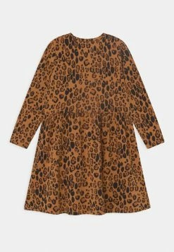 Mini Rodini LEOPARD DRESS - Jersey Dress - Beige 3 Mini Rodini LEOPARD DRESS - Jersey Dress - Beige -Mini Rodini shop df568a7b375446639cc3eeff021f1bb0