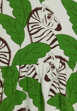 Mini Rodini ZEBRAS - Jersey Dress - Green -Mini Rodini shop dfd3482a970c4ca0b764ba8054a9bc00