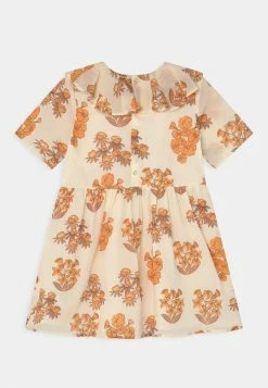 Mini Rodini FLOWERS DRESS - Shirt Dress - Beige 3 Mini Rodini FLOWERS DRESS - Shirt Dress - Beige -Mini Rodini shop e0e577b16c3c4d58be2184e6ef7e5897