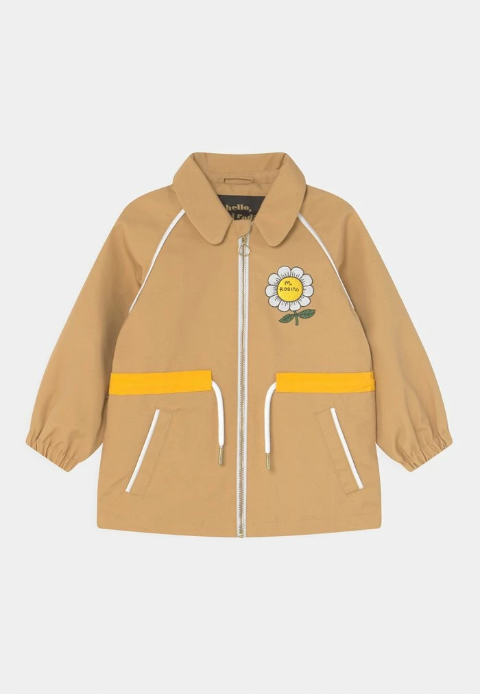 MR FLOWER - Short coat - beige Mini Rodini MR FLOWER - Short Coat - Beige -Mini Rodini shop e16dd0bfbcba4107b73eb8d63f9858d9