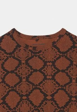 Mini Rodini SNAKESKIN DRESS - Jersey Dress - Brown 4 Mini Rodini SNAKESKIN DRESS - Jersey Dress - Brown -Mini Rodini shop e1c26540dce94a3dacf3938bc294bd8d