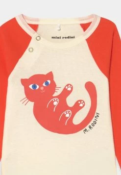 Mini Rodini BABY CAT UNISEX - Body - Red -Mini Rodini shop e1d6474fd8c7407da2586bd14f15d4a0