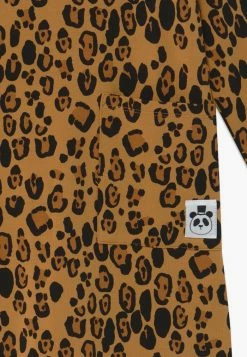 Mini Rodini BABY BASIC LEOPARD DRESS - Jersey Dress - Beige -Mini Rodini shop eb4e6757d540426d9fe0cd59b8d84114