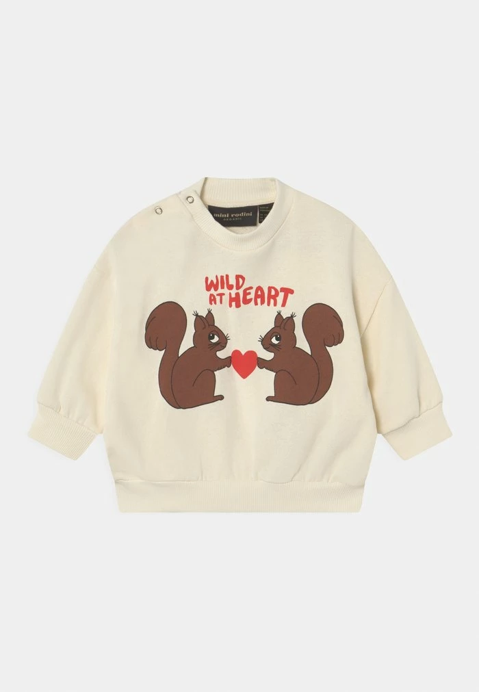 WILD AT HEART UNISEX - Sweatshirt - white Mini Rodini WILD AT HEART UNISEX - Sweatshirt - White -Mini Rodini shop ebbbbb686c5a4c0fb55b5519686c9214