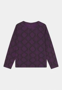 Mini Rodini SNAKESKIN TEE - Long Sleeved Top - Purple