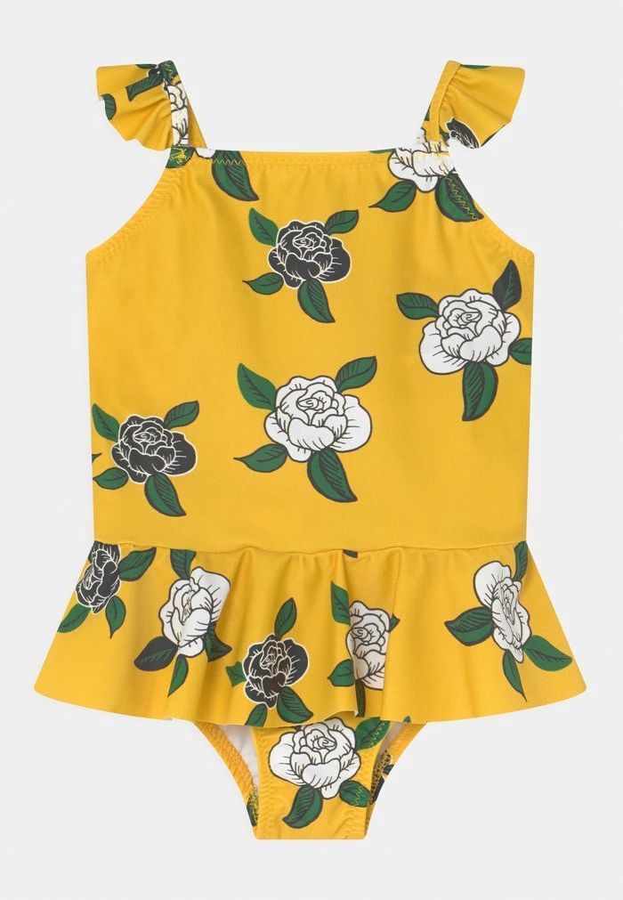 ROSES UV SKIRT SWIMSUIT - Swimsuit - yellow Mini Rodini ROSES UV SKIRT SWIMSUIT - Swimsuit - Yellow -Mini Rodini shop f0b7f062559f4a82a802ce4d2d00d0c4