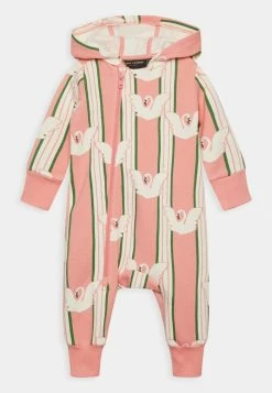 Mini Rodini SWAN ONESIE - Jumpsuit - Pink