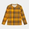Mini Rodini CHECK - Long Sleeved Top - Yellow -Mini Rodini shop f244057a12634ff38be6f165f9850aa7
