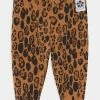Mini Rodini BASIC LEOPARD TROUSERS UNISEX - Trousers - Beige -Mini Rodini shop fa15875e128d4bb19055a0eb99552932