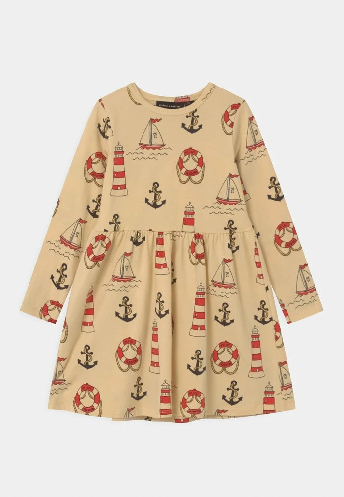 LIGHTHOUSE - Jersey dress - yellow Mini Rodini LIGHTHOUSE - Jersey Dress - Yellow -Mini Rodini shop fa72e88d0a1048feb5cacc435ba50788