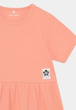 Mini Rodini SOLID DRESS - Jersey Dress - Pink -Mini Rodini shop fdb00e51526f4109a3264e1147b8fb5e