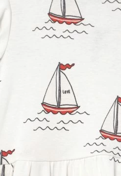Mini Rodini SAILING BOATS - Jersey Dress - White -Mini Rodini shop fe629cdc567341b9b527d2b18618edcc